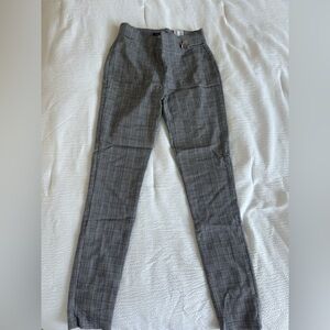 Women’s Multicolor Plaid Dress Pants